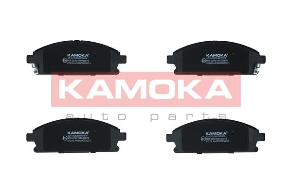 Brake Pad Set, disc brake - JQ1012526 KAMOKA