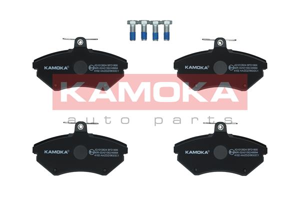 Комплект тормозных колодок, дисковый тормоз - JQ1012624 KAMOKA