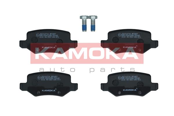 Brake Pad Set, disc brake - JQ1012716 KAMOKA