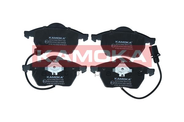 Brake Pad Set, disc brake - JQ1012992 KAMOKA