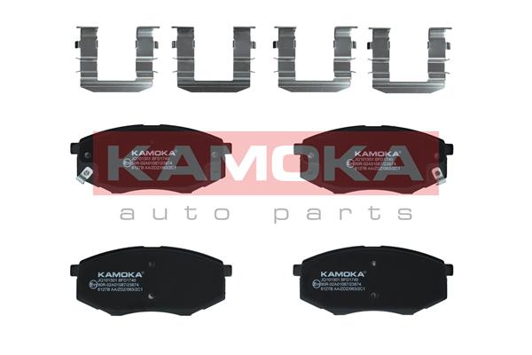 Kit pastiglie freno, Freno a disco - JQ101301 KAMOKA