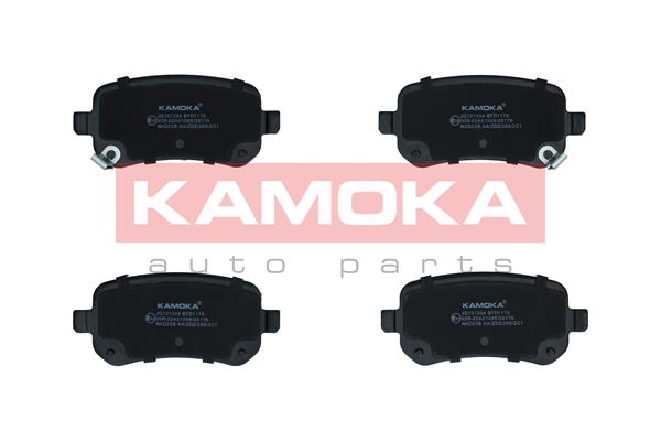 Brake Pad Set, disc brake - JQ101304 KAMOKA