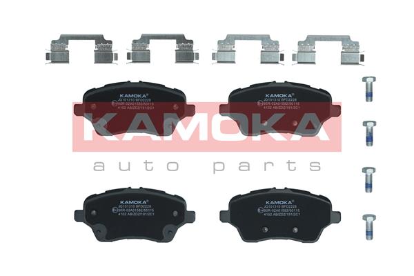 Brake Pad Set, disc brake - JQ101310 KAMOKA