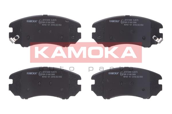 Brake Pad Set, disc brake - JQ1013466 KAMOKA