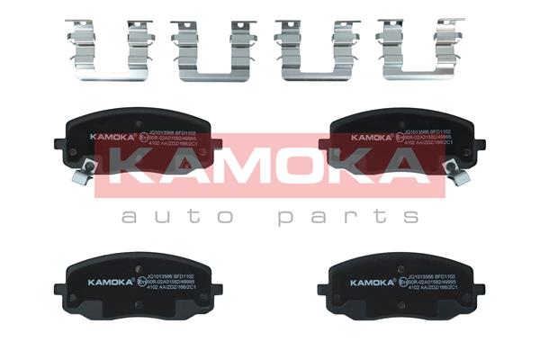 Brake Pad Set, disc brake - JQ1013566 KAMOKA