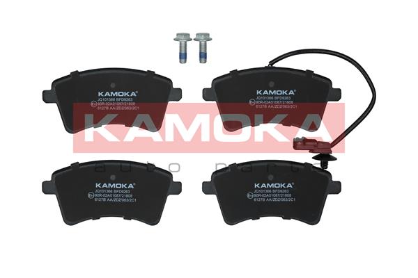 Brake Pad Set, disc brake - JQ101366 KAMOKA