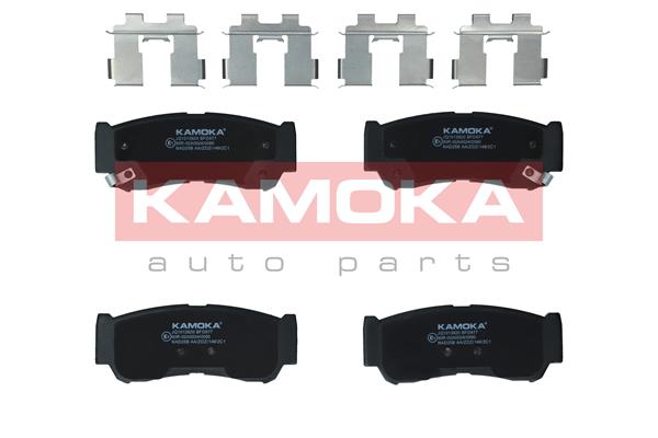 Brake Pad Set, disc brake - JQ1013820 KAMOKA