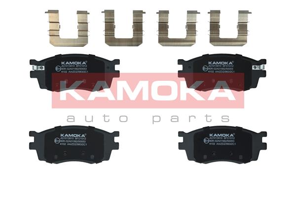Brake Pad Set, disc brake - JQ1013910 KAMOKA