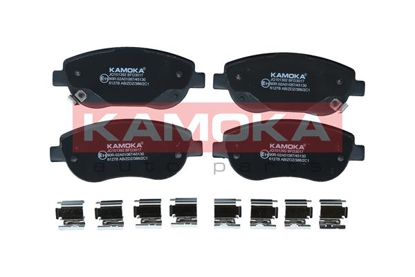 Brake Pad Set, disc brake - JQ101392 KAMOKA