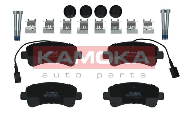 Brake Pad Set, disc brake - JQ101405 KAMOKA