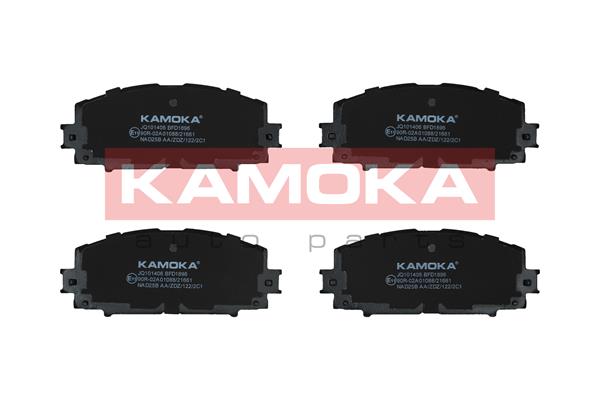 Brake Pad Set, disc brake - JQ101406 KAMOKA