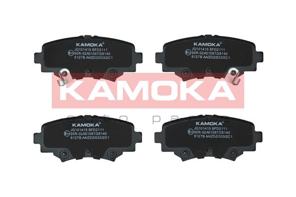 Brake Pad Set, disc brake - JQ101415 KAMOKA