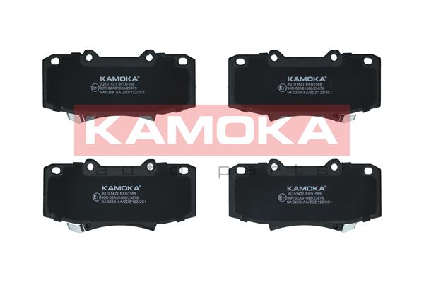 Brake Pad Set, disc brake - JQ101421 KAMOKA
