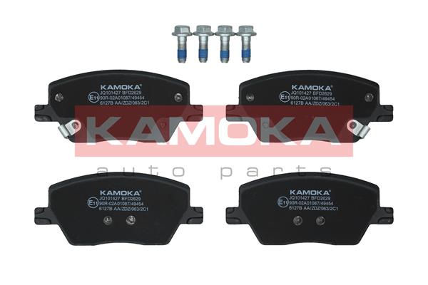Комплект тормозных колодок, дисковый тормоз - JQ101427 KAMOKA