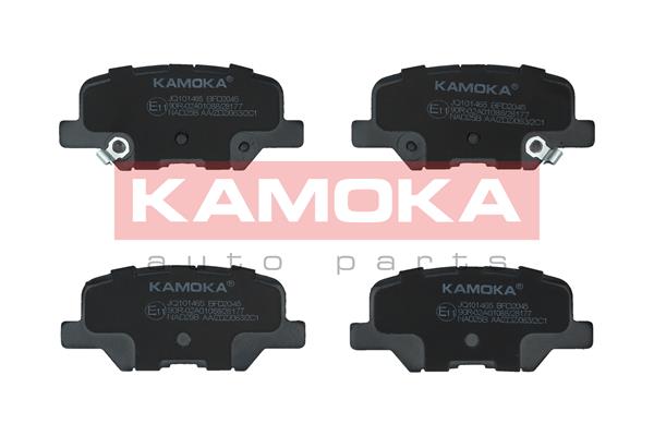 Brake Pad Set, disc brake - JQ101465 KAMOKA