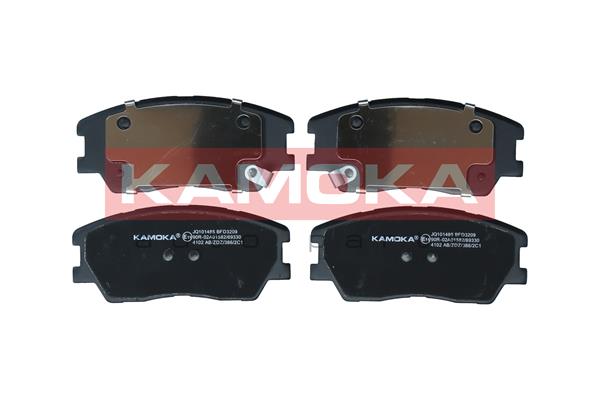Brake Pad Set, disc brake - JQ101485 KAMOKA