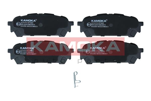 Brake Pad Set, disc brake - JQ101510 KAMOKA