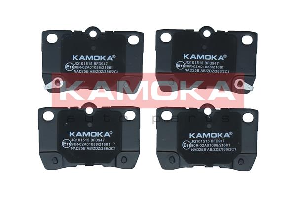 Brake Pad Set, disc brake - JQ101515 KAMOKA