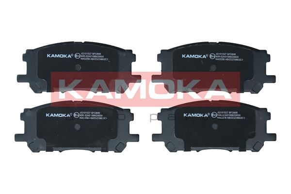 Комплект тормозных колодок, дисковый тормоз - JQ101527 KAMOKA