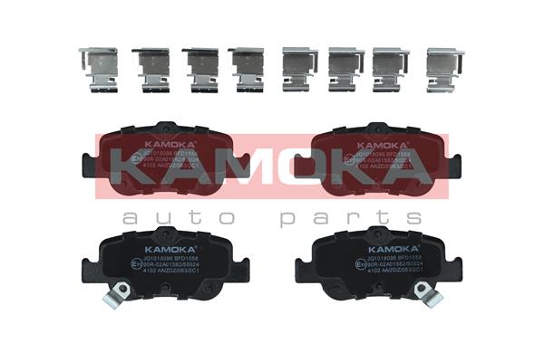 Kit pastiglie freno, Freno a disco - JQ1018096 KAMOKA