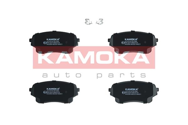 Kit pastiglie freno, Freno a disco - JQ1018154 KAMOKA