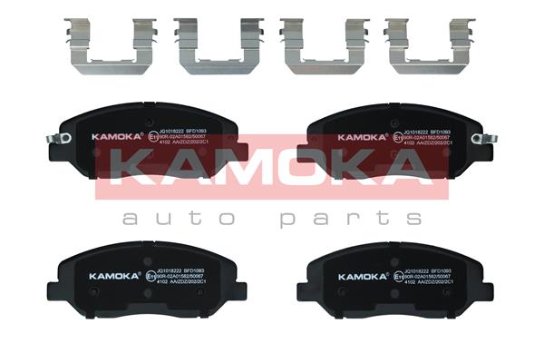 Brake Pad Set, disc brake - JQ1018222 KAMOKA