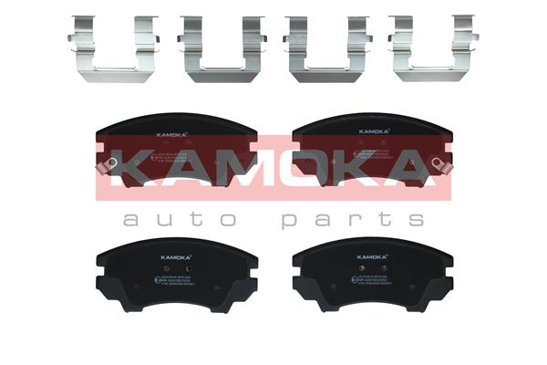 Brake Pad Set, disc brake - JQ1018416 KAMOKA