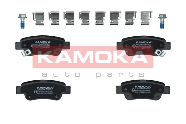 Brake Pad Set, disc brake - JQ1018466 KAMOKA