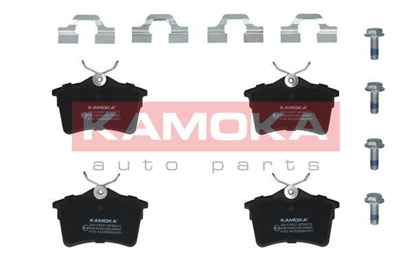 Brake Pad Set, disc brake - JQ1018501 KAMOKA