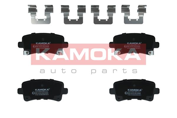 Brake Pad Set, disc brake - JQ1018504 KAMOKA