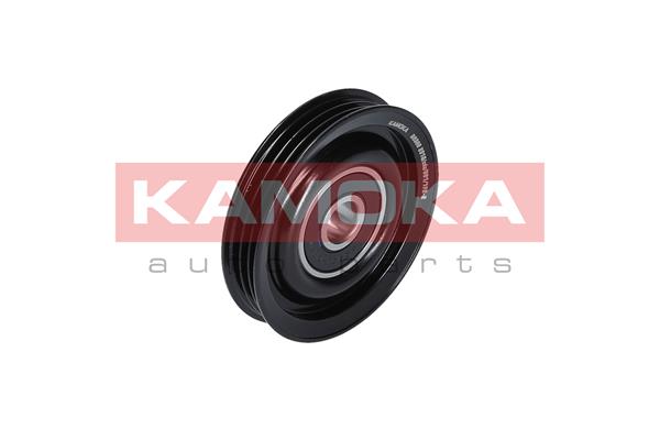 Tensioner Pulley, V-ribbed belt - R0386 KAMOKA