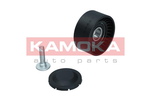 įtempiklio skriemulys, V formos rumbuotas diržas - R0398 KAMOKA
