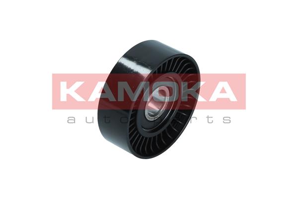 Tensioner Pulley, V-ribbed belt - R0409 KAMOKA