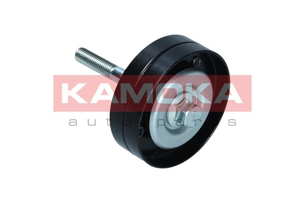 Tensioner Pulley, V-ribbed belt - R0418 KAMOKA