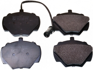 Brake Pad Set, disc brake - B111207 DENCKERMANN
