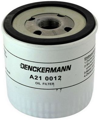 Oil Filter - A210012 DENCKERMANN