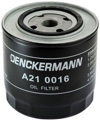 Oil Filter - A210016 DENCKERMANN