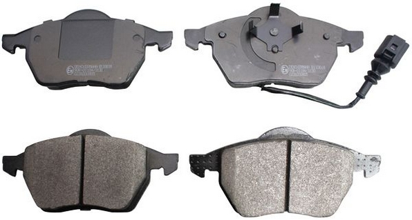 Brake Pad Set, disc brake - B110039 DENCKERMANN