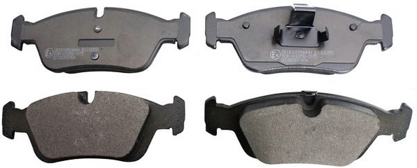 Brake Pad Set, disc brake - B110055 DENCKERMANN