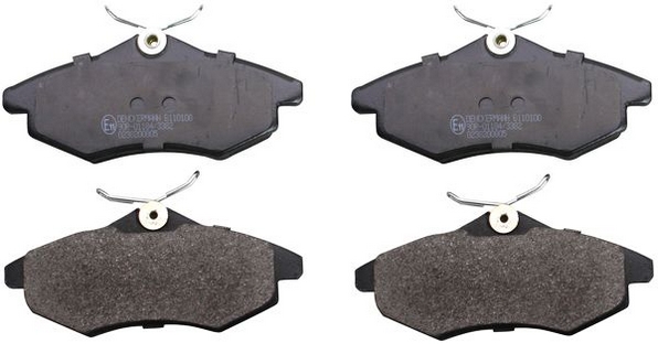 Brake Pad Set, disc brake - B110100 DENCKERMANN