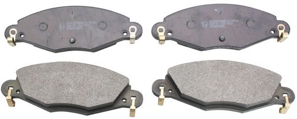 Kit pastiglie freno, Freno a disco - B110106 DENCKERMANN