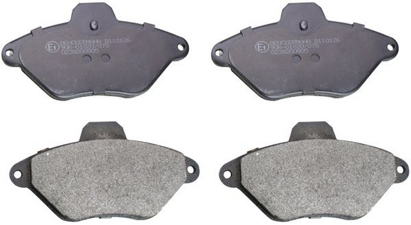 Brake Pad Set, disc brake - B110126 DENCKERMANN