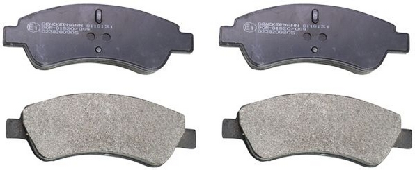 Brake Pad Set, disc brake - B110131 DENCKERMANN