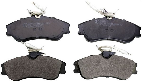 Brake Pad Set, disc brake - B110132 DENCKERMANN