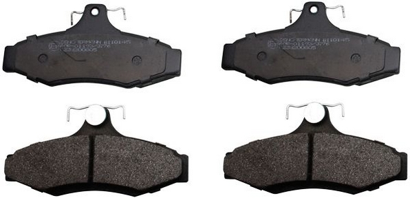 Brake Pad Set, disc brake - B110145 DENCKERMANN