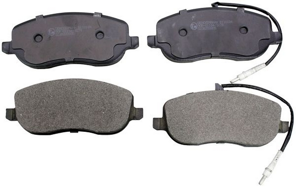Kit pastiglie freno, Freno a disco - B110184 DENCKERMANN