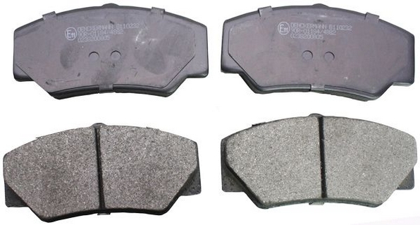 Kit pastiglie freno, Freno a disco - B110232 DENCKERMANN
