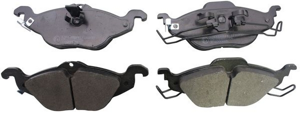 Kit pastiglie freno, Freno a disco - B110250 DENCKERMANN
