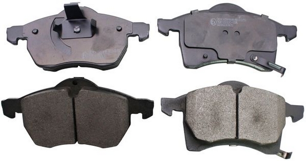 Brake Pad Set, disc brake - B110251 DENCKERMANN