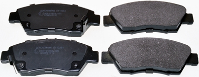 Brake Pad Set, disc brake - B110284 DENCKERMANN